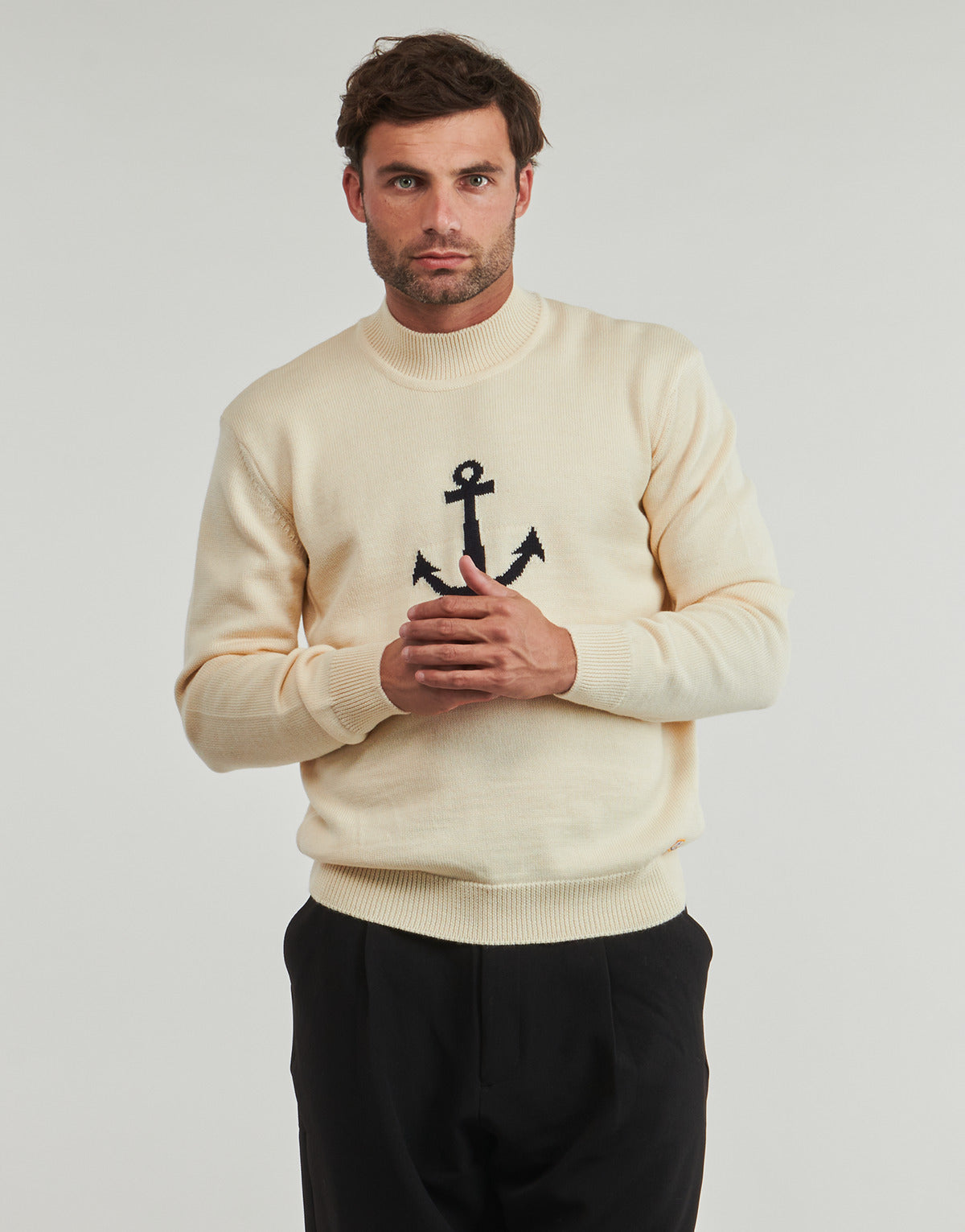 Maglione Uomo Armor Lux  PULL MARIN REVISITE  Bianco