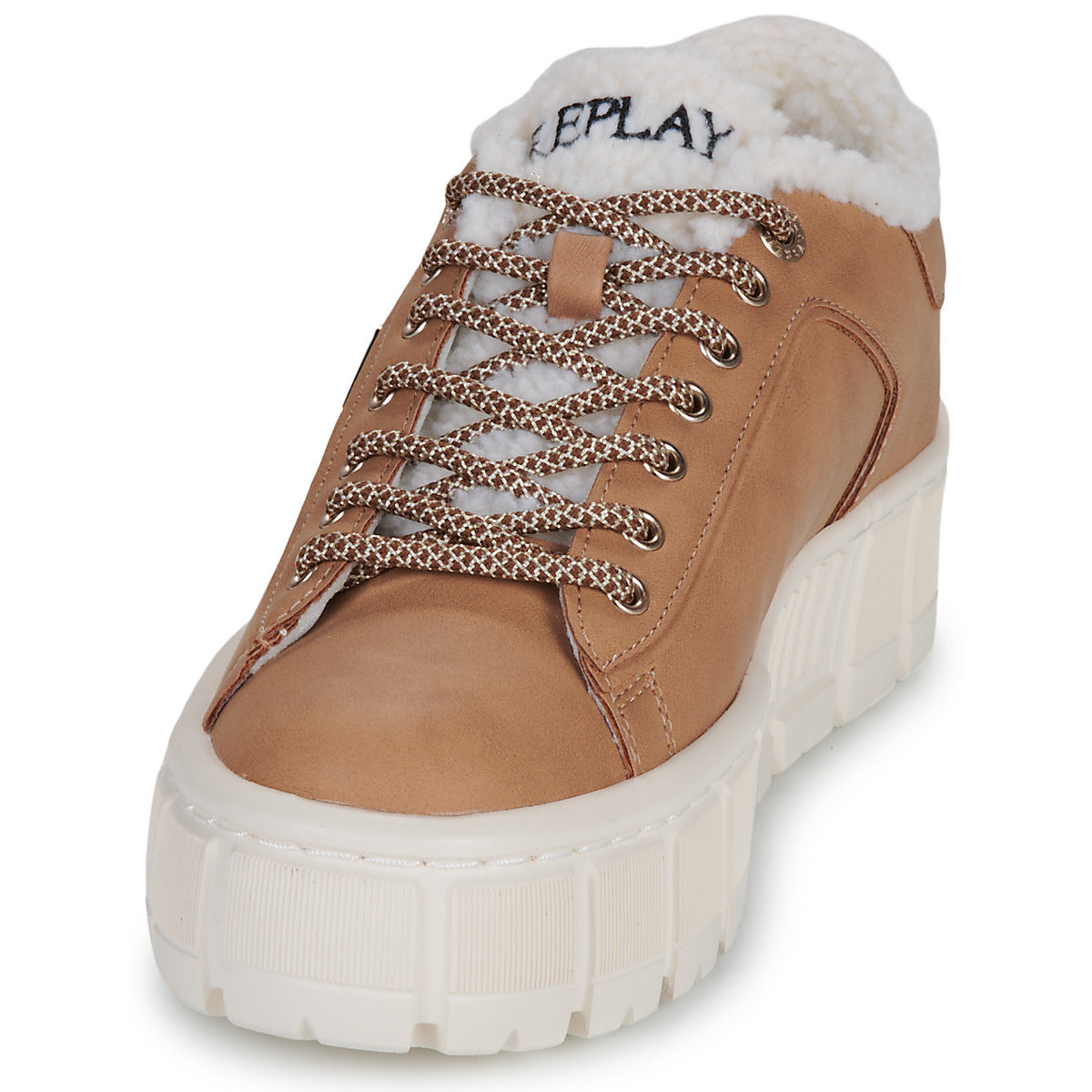 Sneakers basse Donna Replay  PAULETTE WARM  Marrone