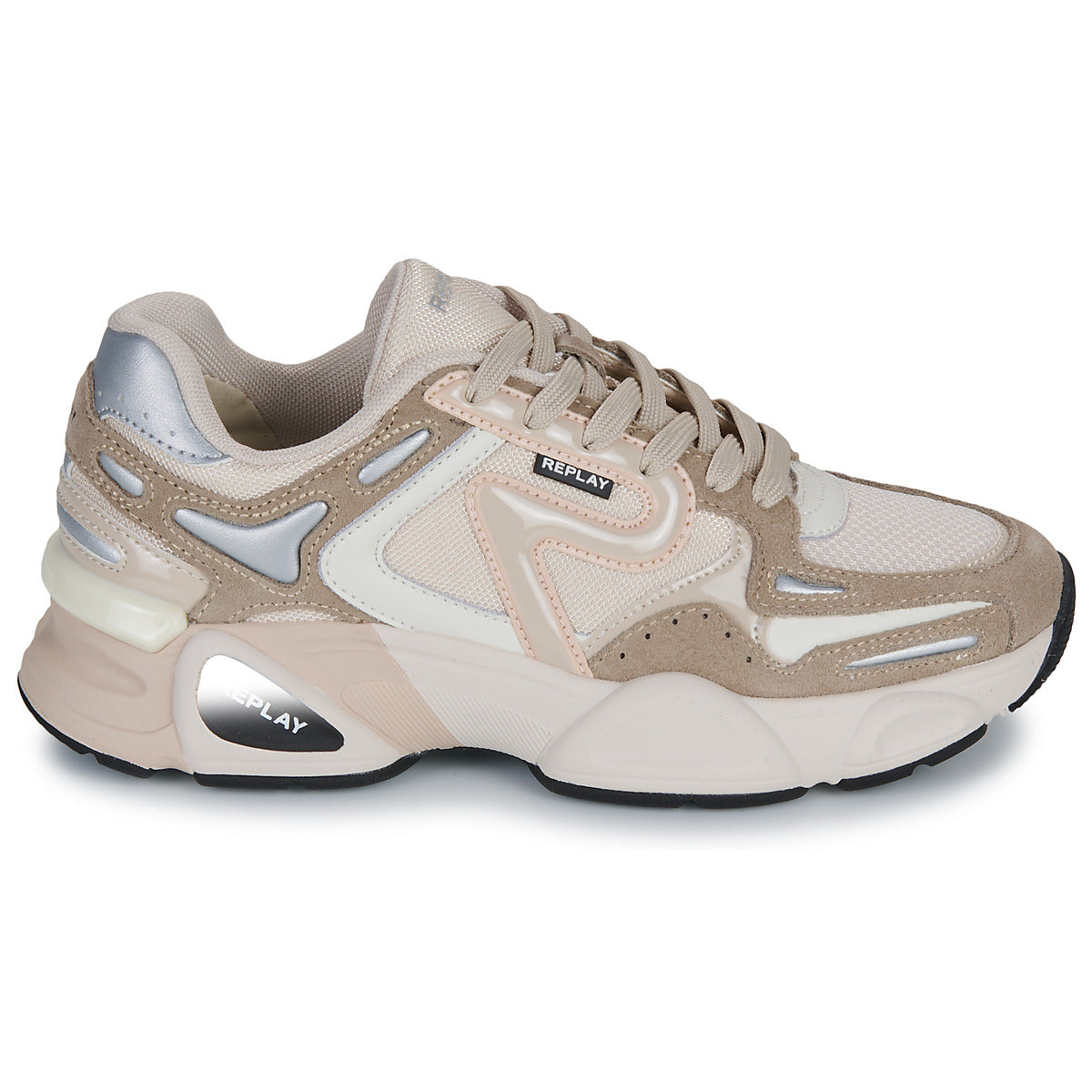 Sneakers basse Donna Replay  DESTINY W MELT  Beige