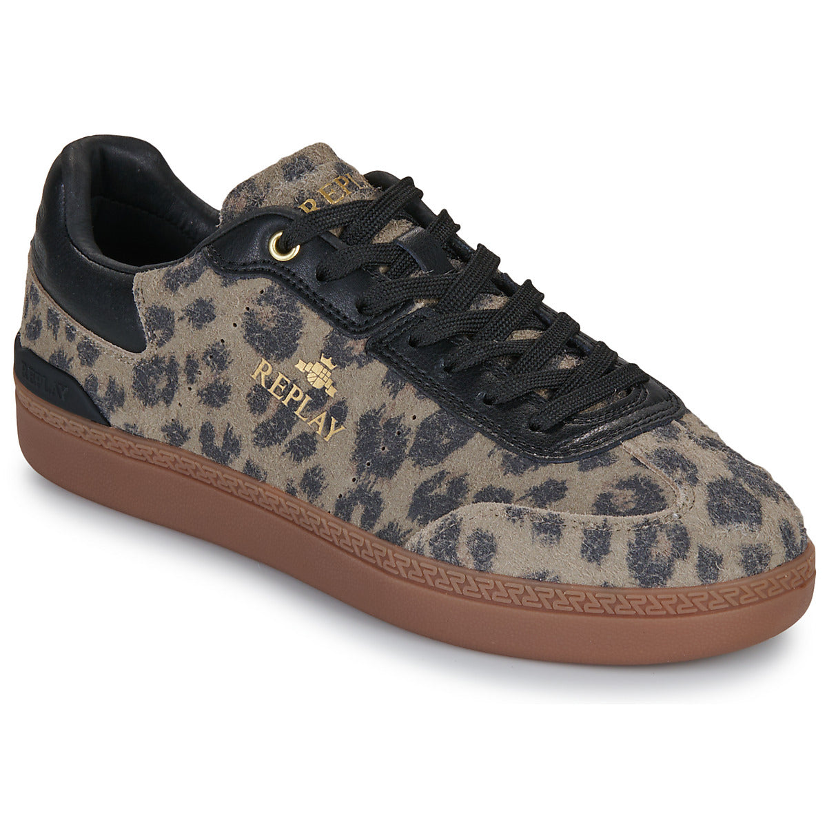 Sneakers basse Donna Replay  PYPER W ANIMALIER  Multicolore