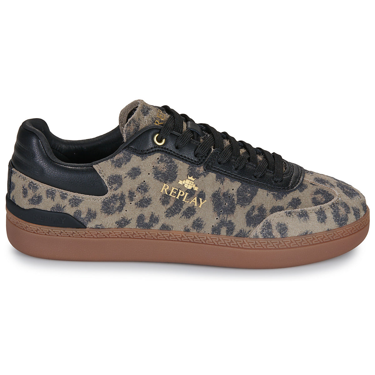 Sneakers basse Donna Replay  PYPER W ANIMALIER  Multicolore