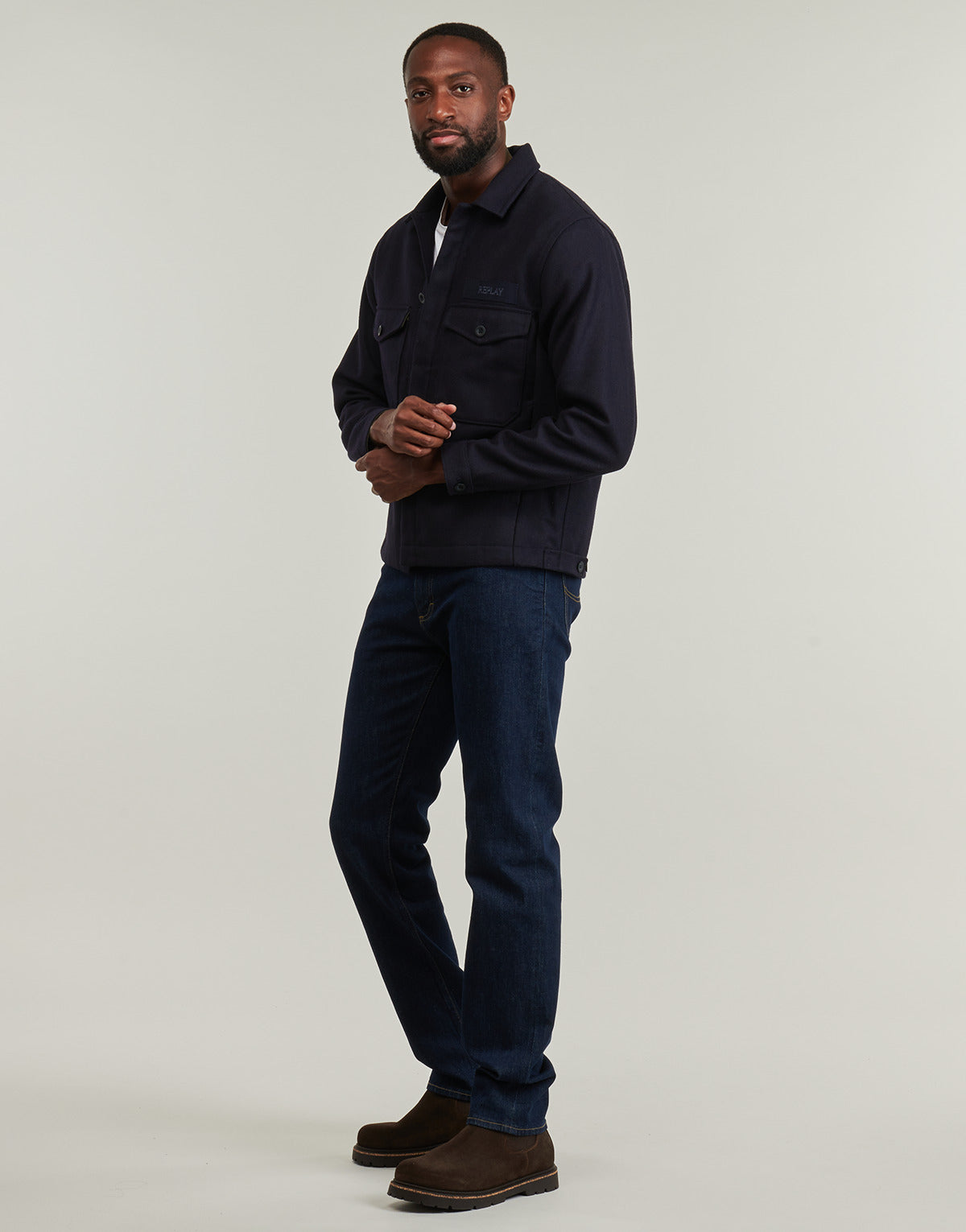 Giubbotto Uomo Replay  -  Nero