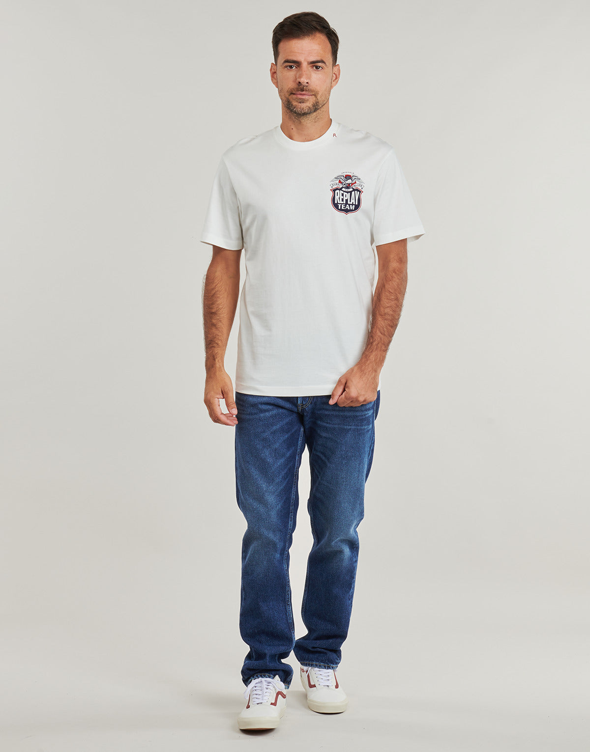 Jeans Uomo Replay  GROVER 99 DENIM  Blu