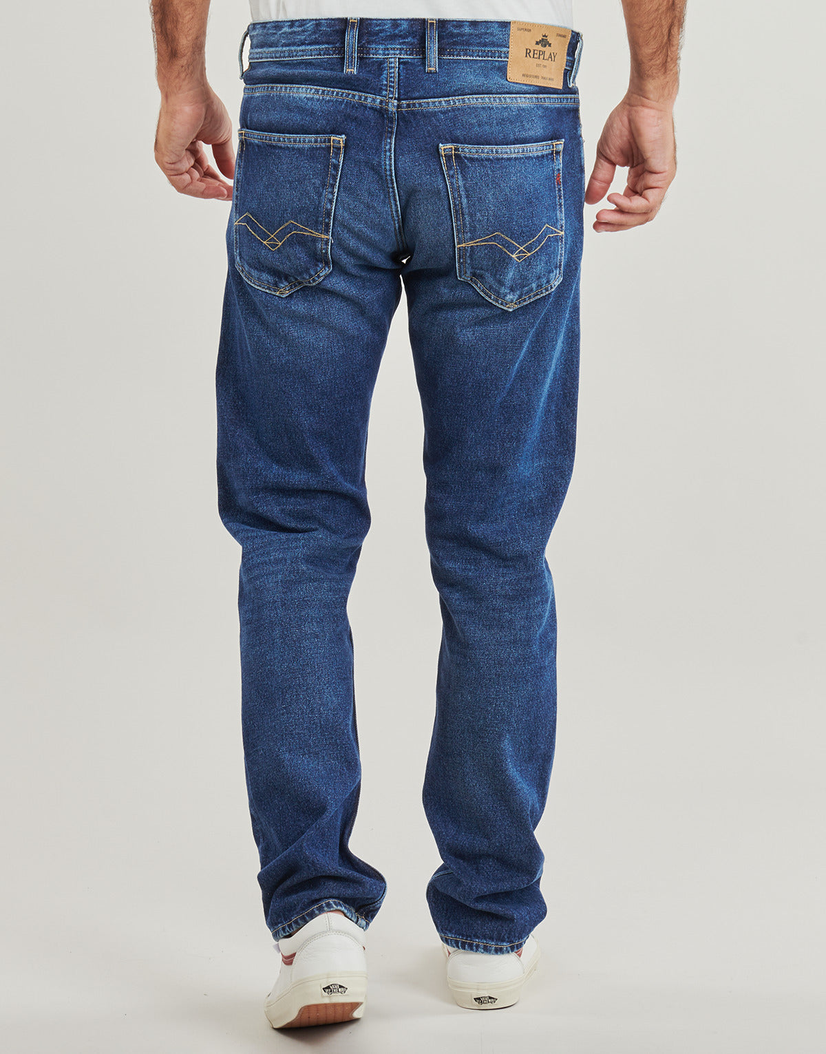 Jeans Uomo Replay GROVER 99 DENIM Blu
