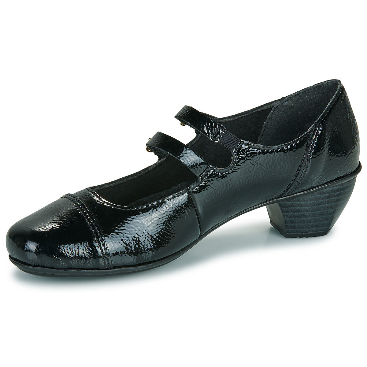 Ballerine Donna Rieker 41758-00 Nero