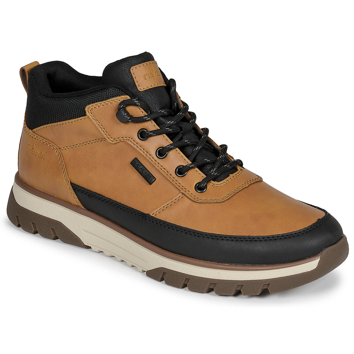 Sneakers alte Uomo Rieker  B9300-20  Marrone