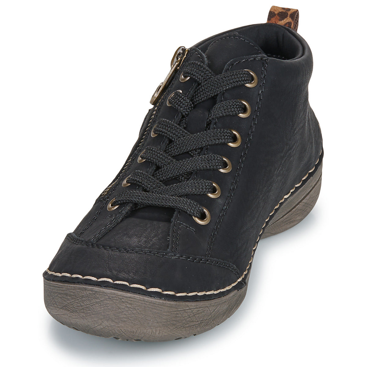 Sneakers basse Donna Rieker 52514-00 Nero