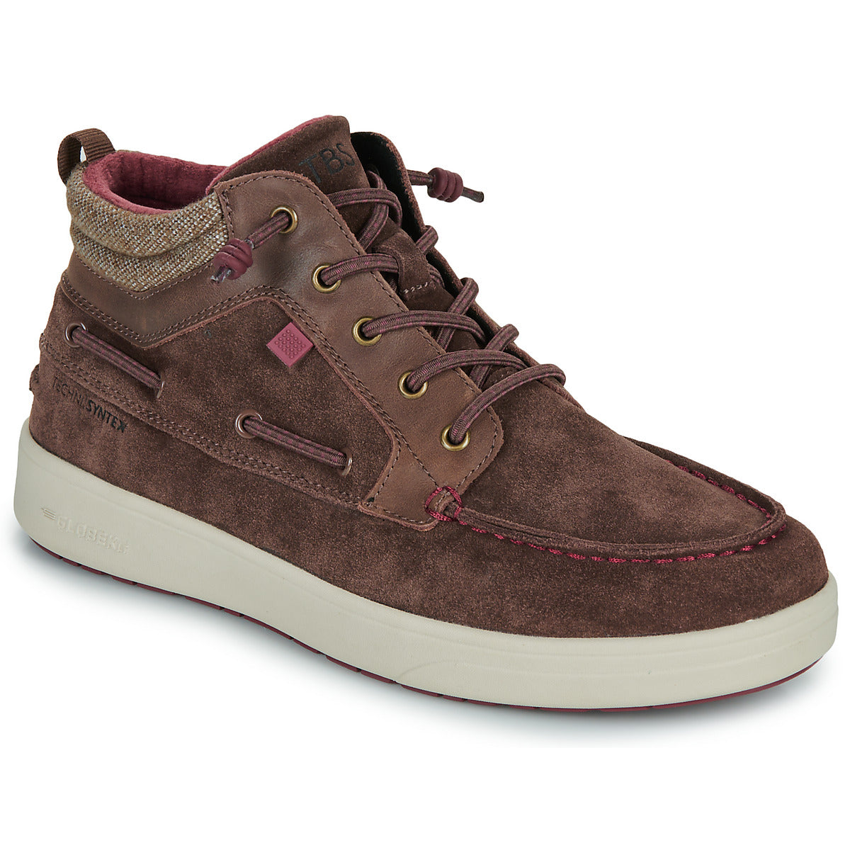 Sneakers alte Uomo TBS  GEOMIDE  Marrone