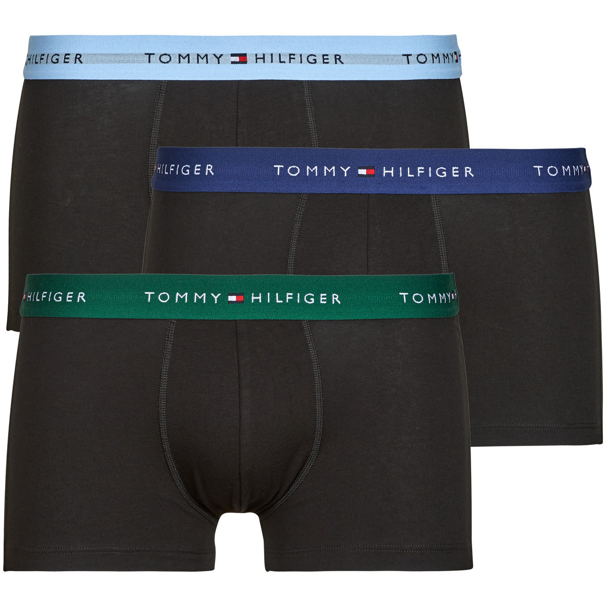 Boxer Uomo Tommy Hilfiger  3P WB TRUNK  Nero