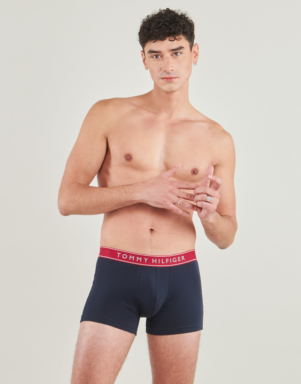 Boxer Uomo Tommy Hilfiger  3P TRUNK WB  Marine
