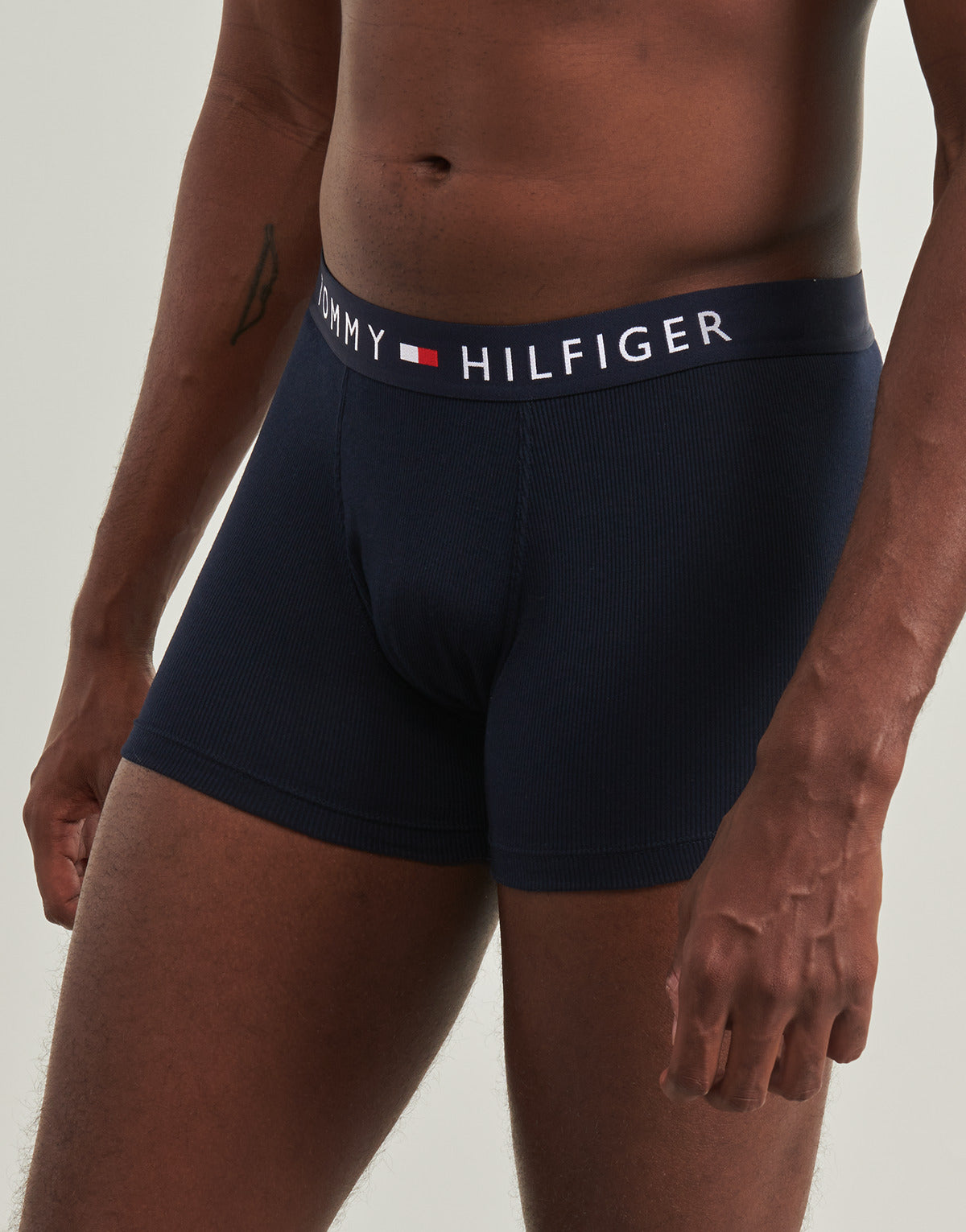 Boxer Uomo Tommy Hilfiger  3P RIB TRUNK  Marine