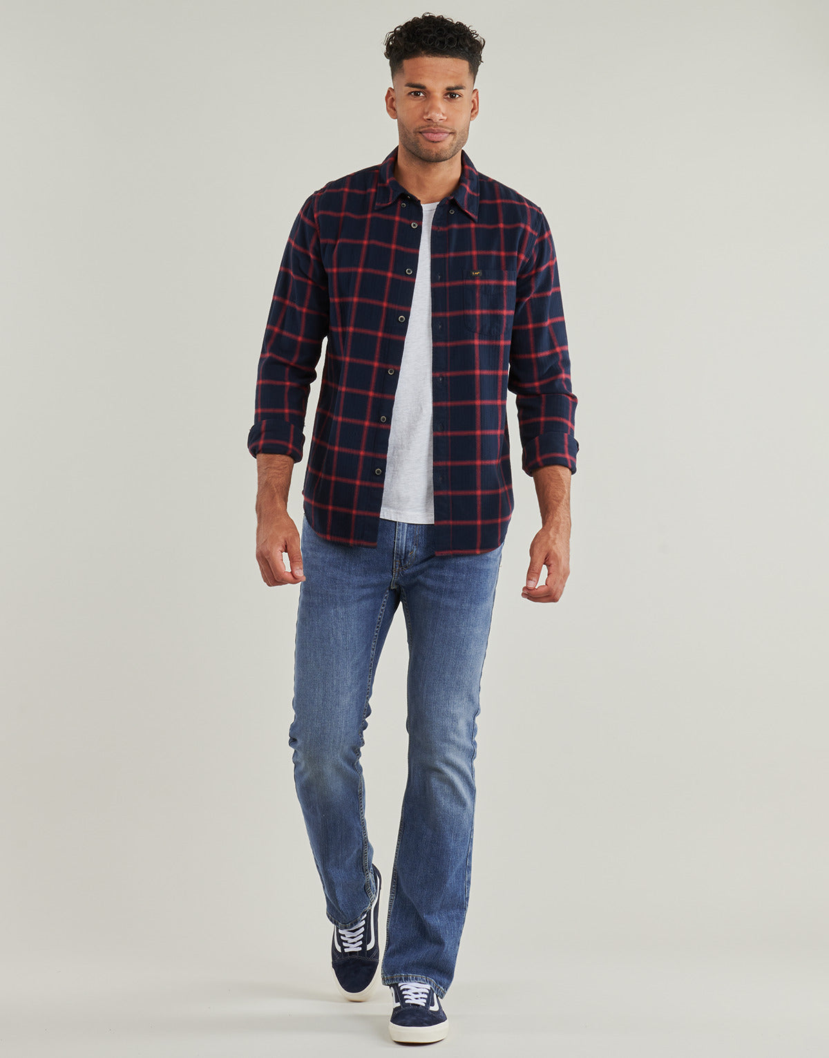 Jeans Bootcut Uomo Levis  527 SLIM BOOT CUT  Blu