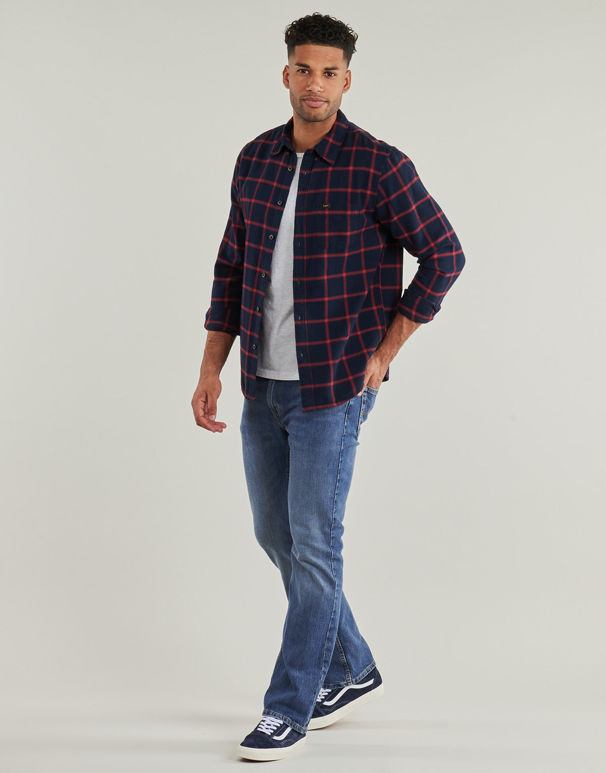 Jeans Bootcut Uomo Levis  527 SLIM BOOT CUT  Blu