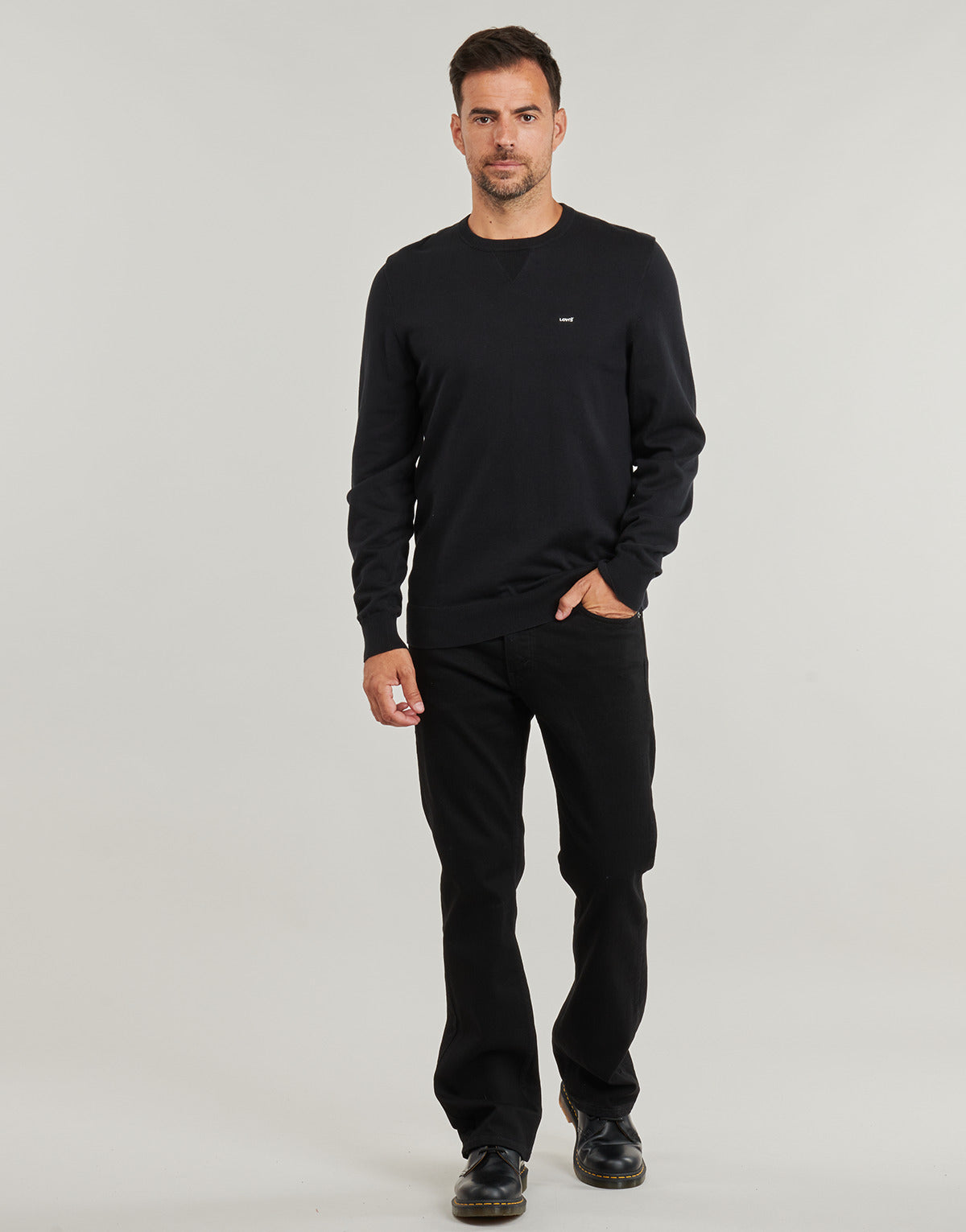 Jeans Bootcut Uomo Levis  527 SLIM BOOT CUT  Nero