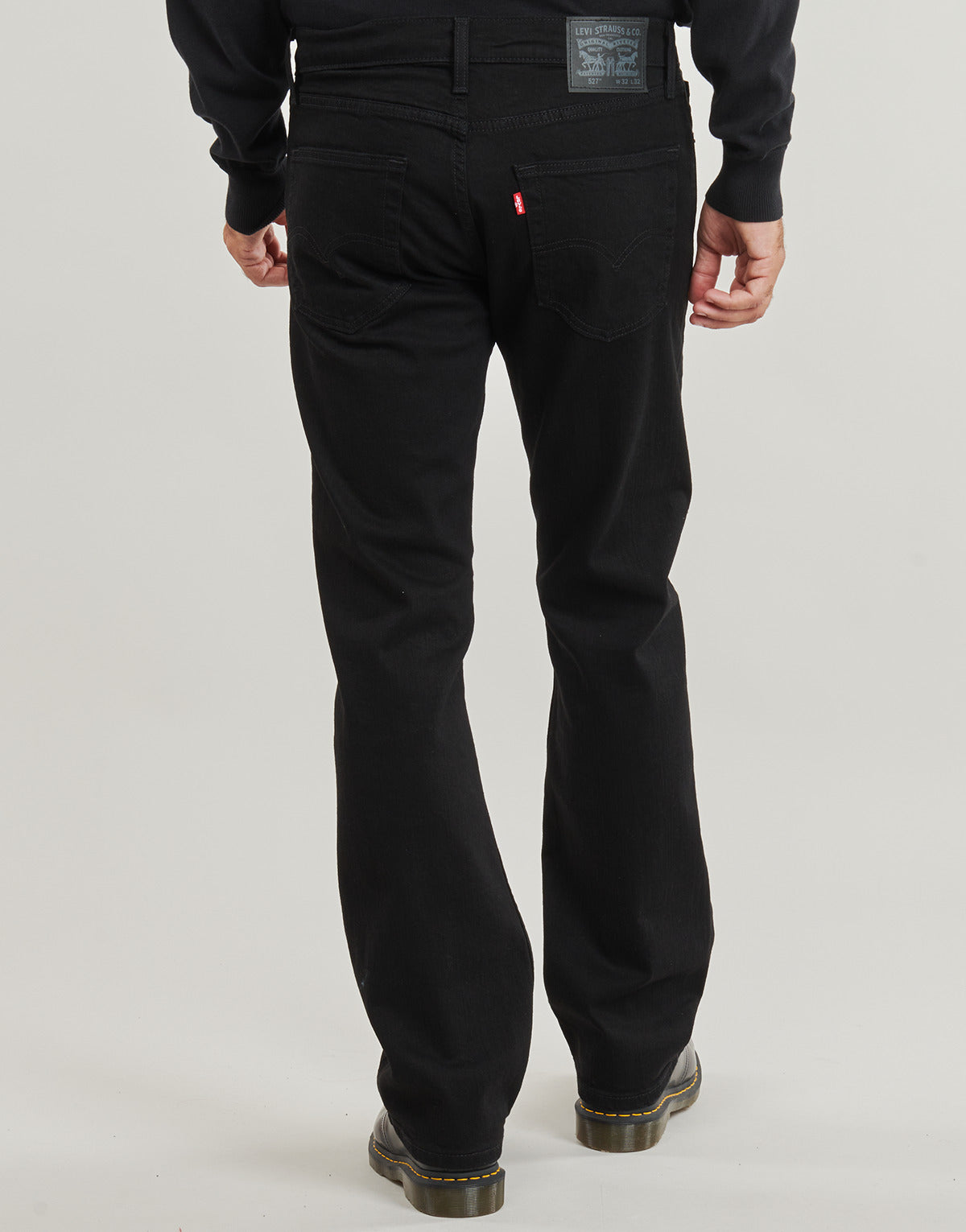 Jeans Bootcut Uomo Levis 527 SLIM BOOT CUT Nero