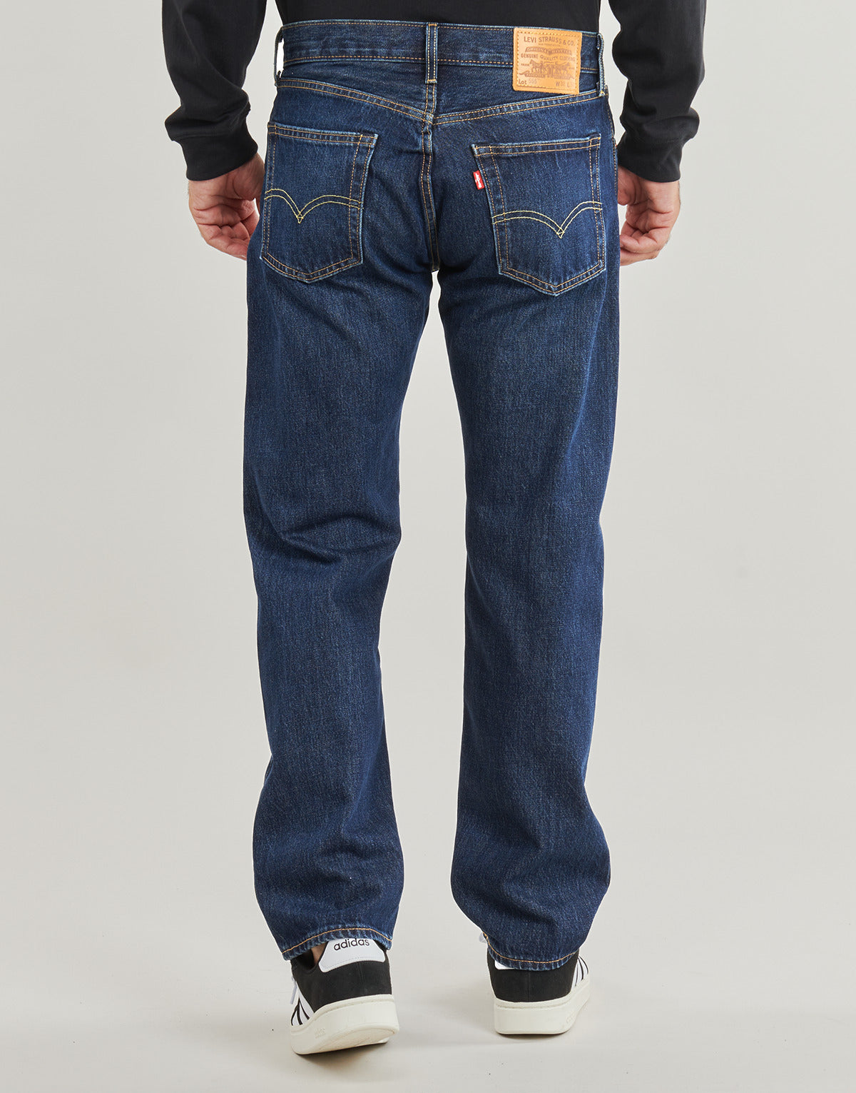 Jeans Uomo Levis  555® RELAXED STRAIGHT  Blu