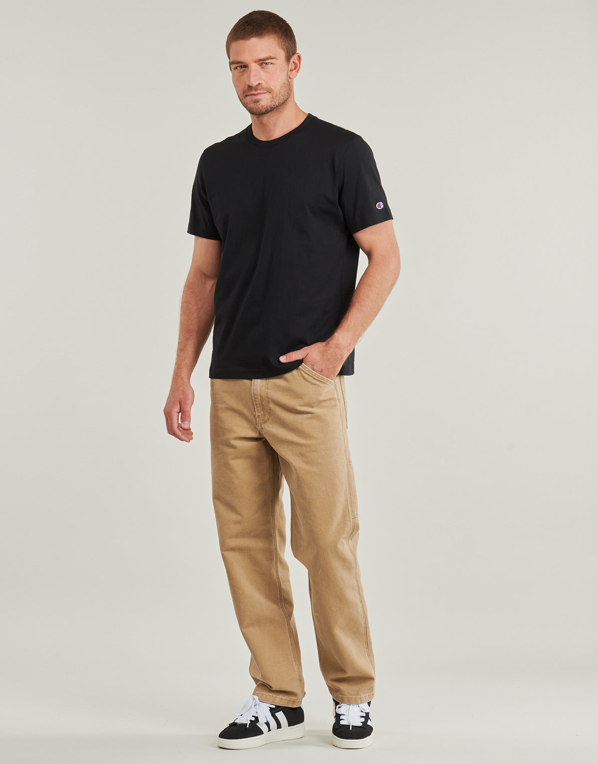 Jeans Uomo Levis  568 LOOSE STRT CARPENTER  Beige