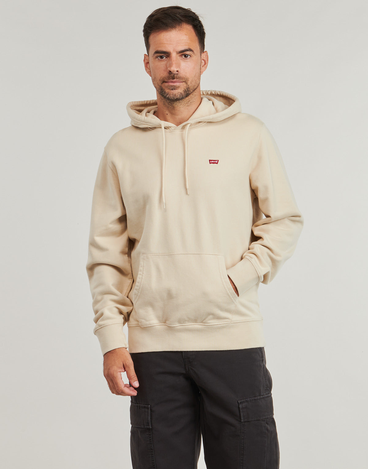 Felpa Uomo Levis  THE ORIGINAL HM HOODIE  Beige