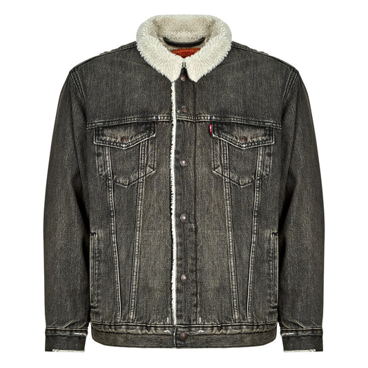 Giacca in jeans Uomo Levis  RELAXED FIT SHERPA TRKR  Nero