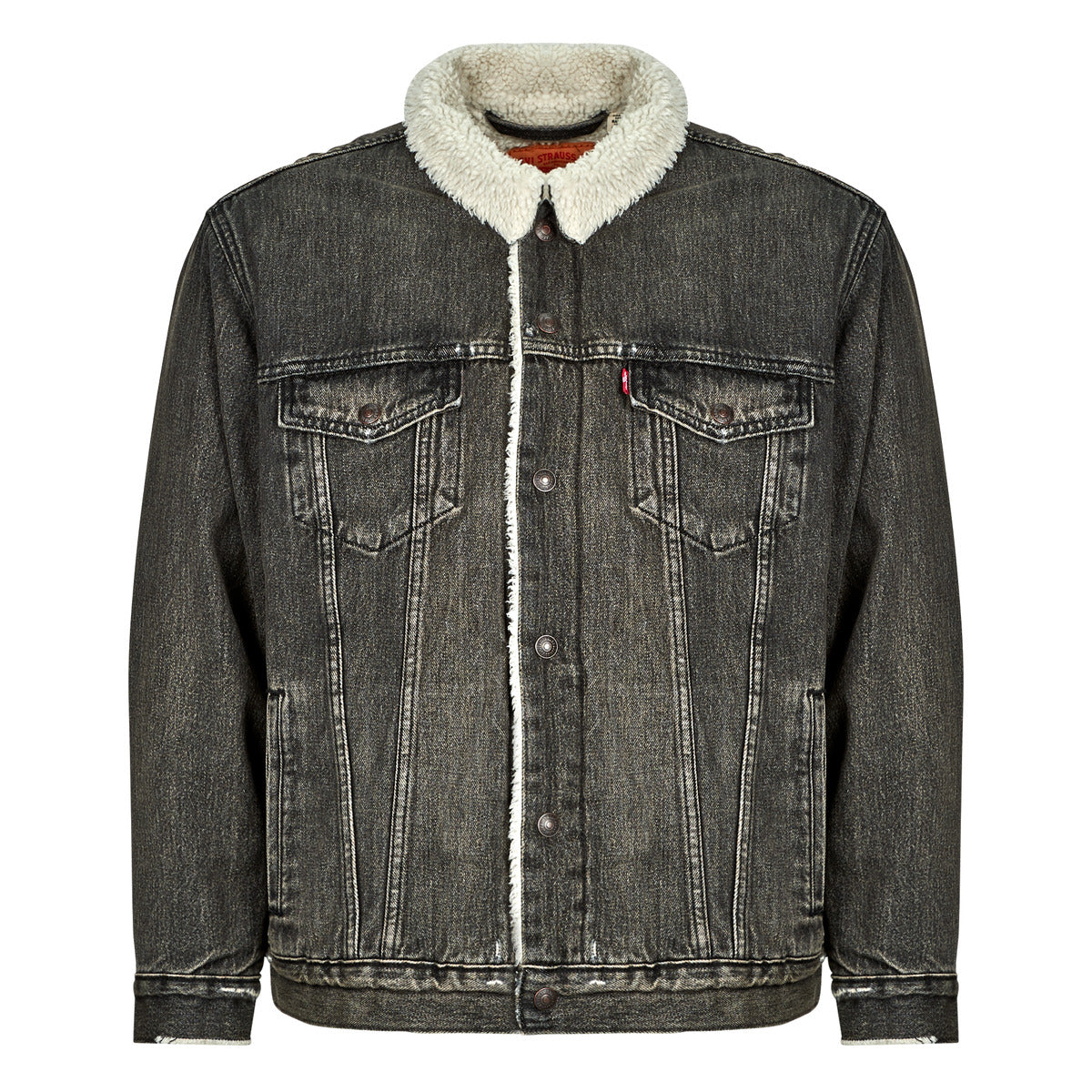 Giacca in jeans Uomo Levis  RELAXED FIT SHERPA TRKR  Nero