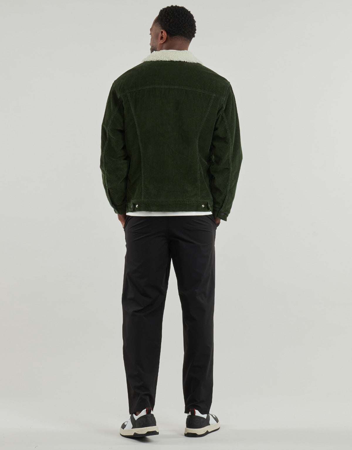 Giubbotto Uomo Levis  RELAXED FIT SHERPA TRKR  Verde