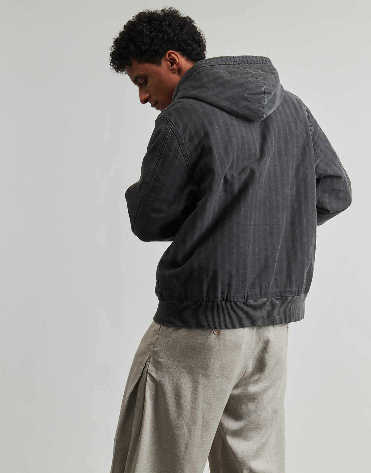 Giacca in jeans Uomo Levis  POTRERO DENIM HOODY  Nero