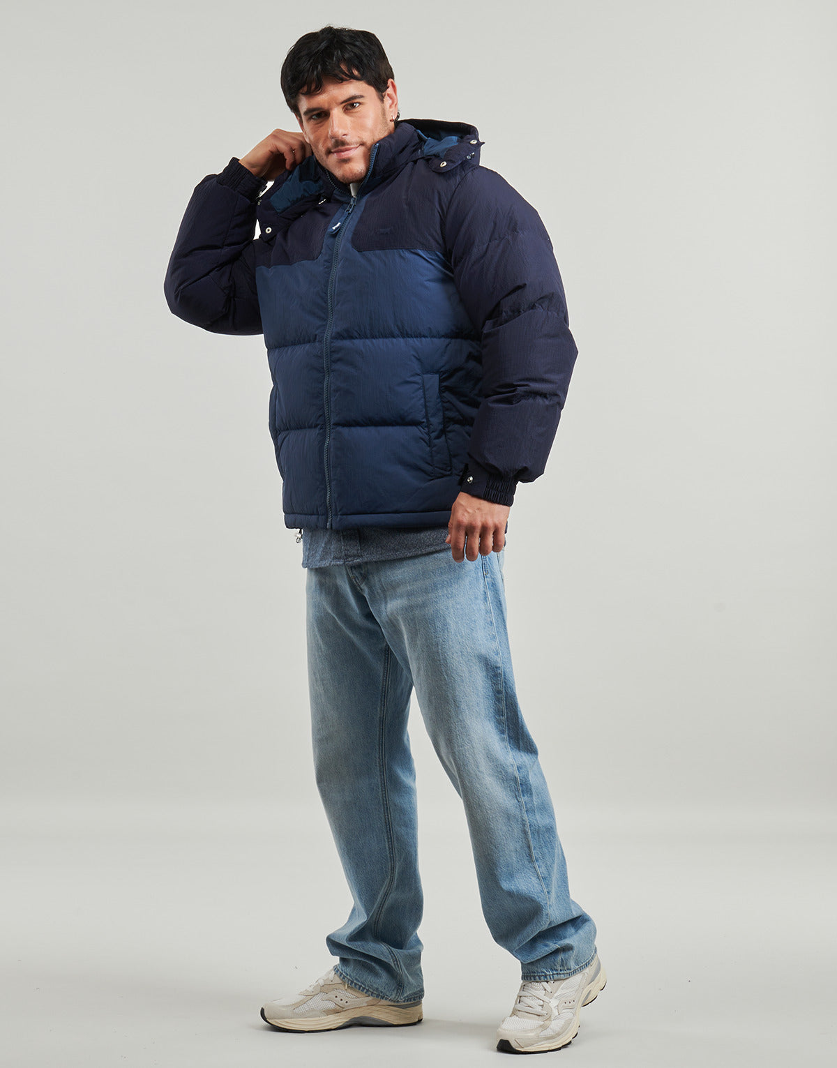 Piumino Uomo Levis  ROCKRIDGE SHORT PUFFER  Blu