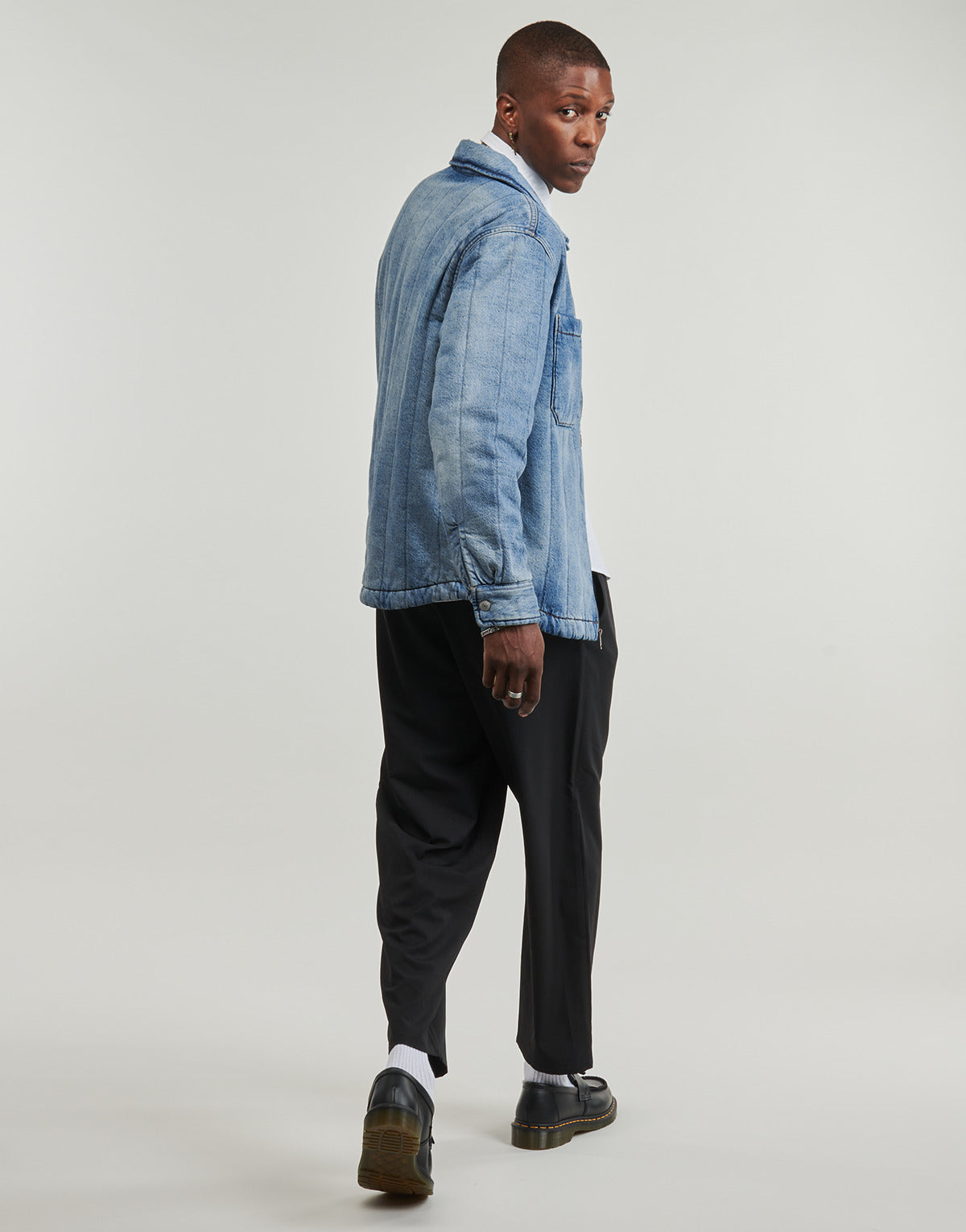 Giacca in jeans Uomo Levis  KYREN OVERSHIRT  Blu