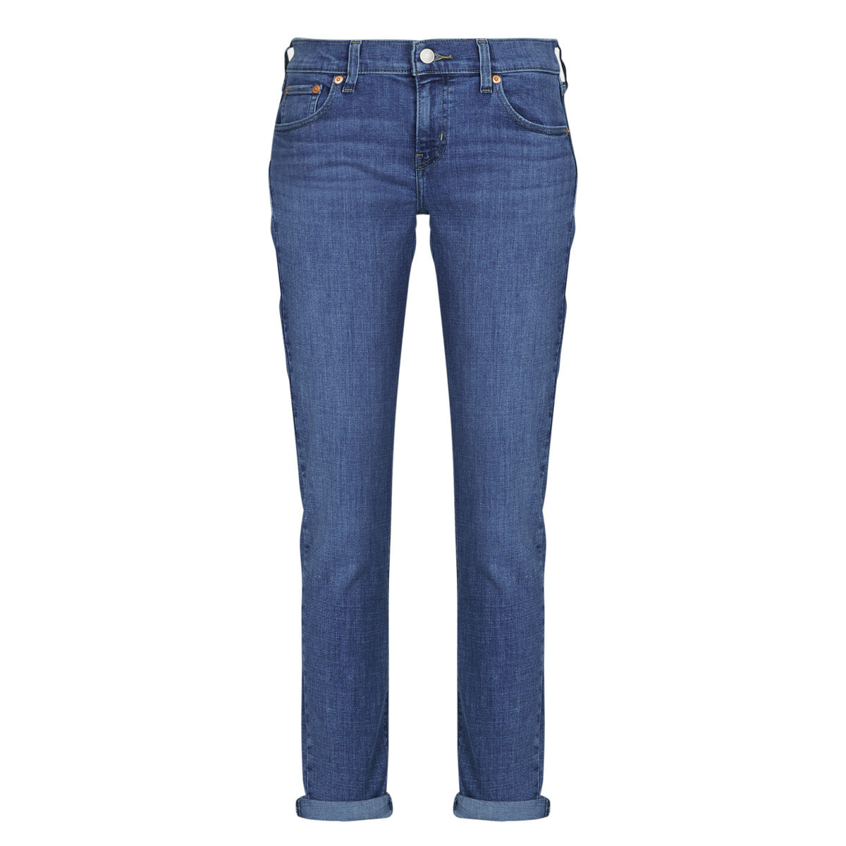 Jeans boyfriend Donna Levis MID RISE BOYFRIEND Blu