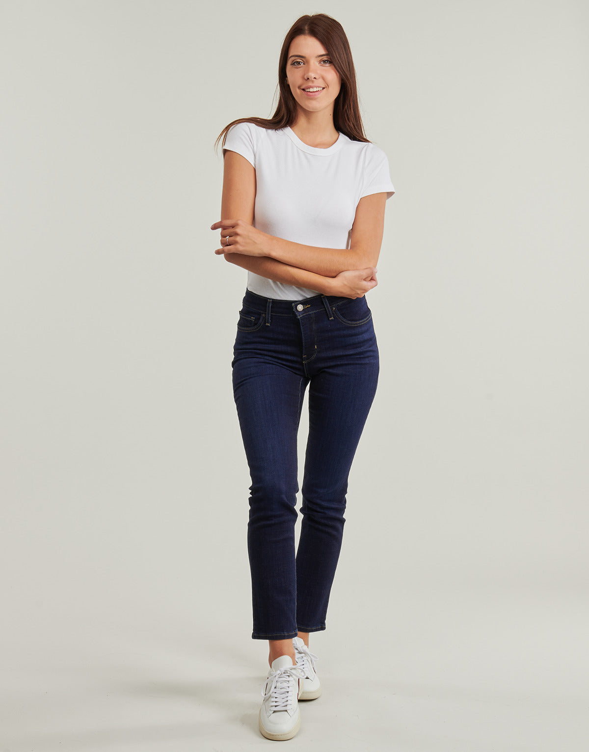 Jeans Slim Donna Levis 312 SHAPING SLIM Blu