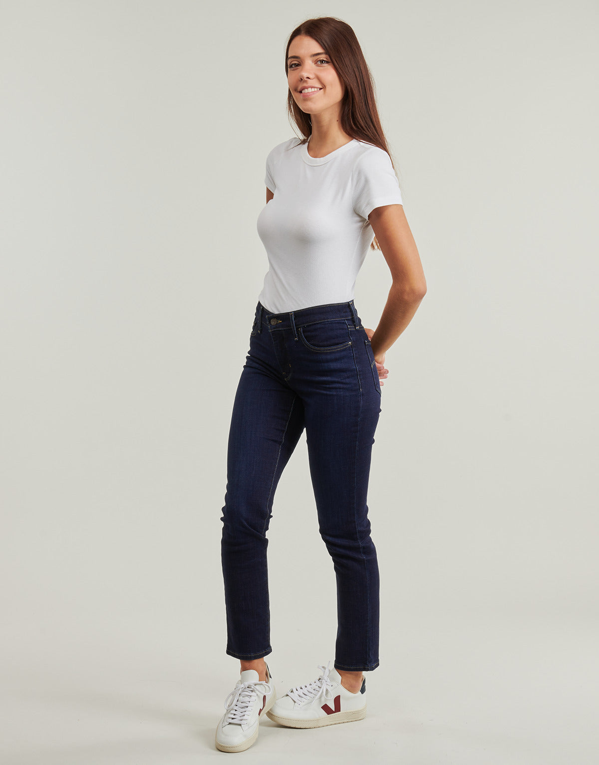 Jeans Slim Donna Levis  312 SHAPING SLIM  Blu