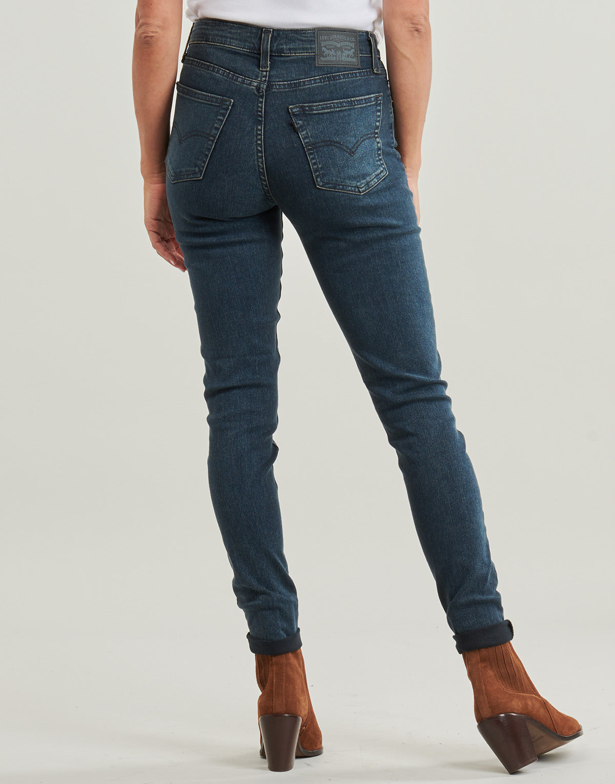 Jeans skynny Donna Levis  721 HIGH RISE SKINNY  Blu