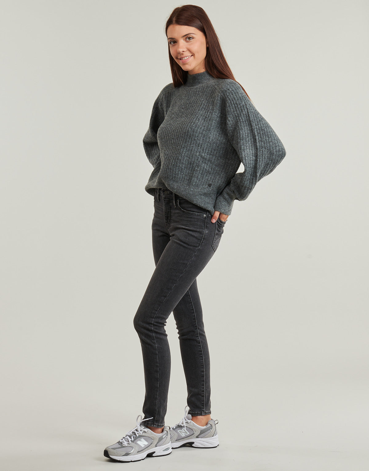 Jeans skynny Donna Levis 311 SHAPING SKINNY Nero