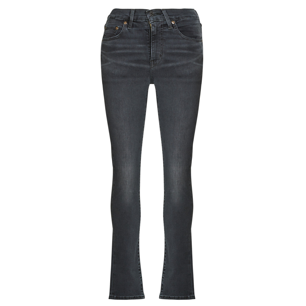 Jeans Donna Levis  724 HIGH RISE STRAIGHT  Nero