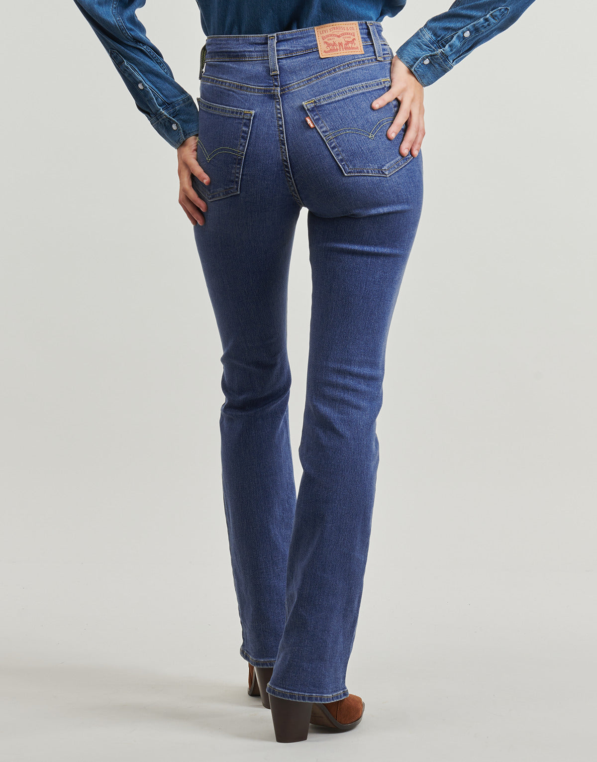 Jeans Bootcut Donna Levis  725 HIGH RISE BOOTCUT  Blu