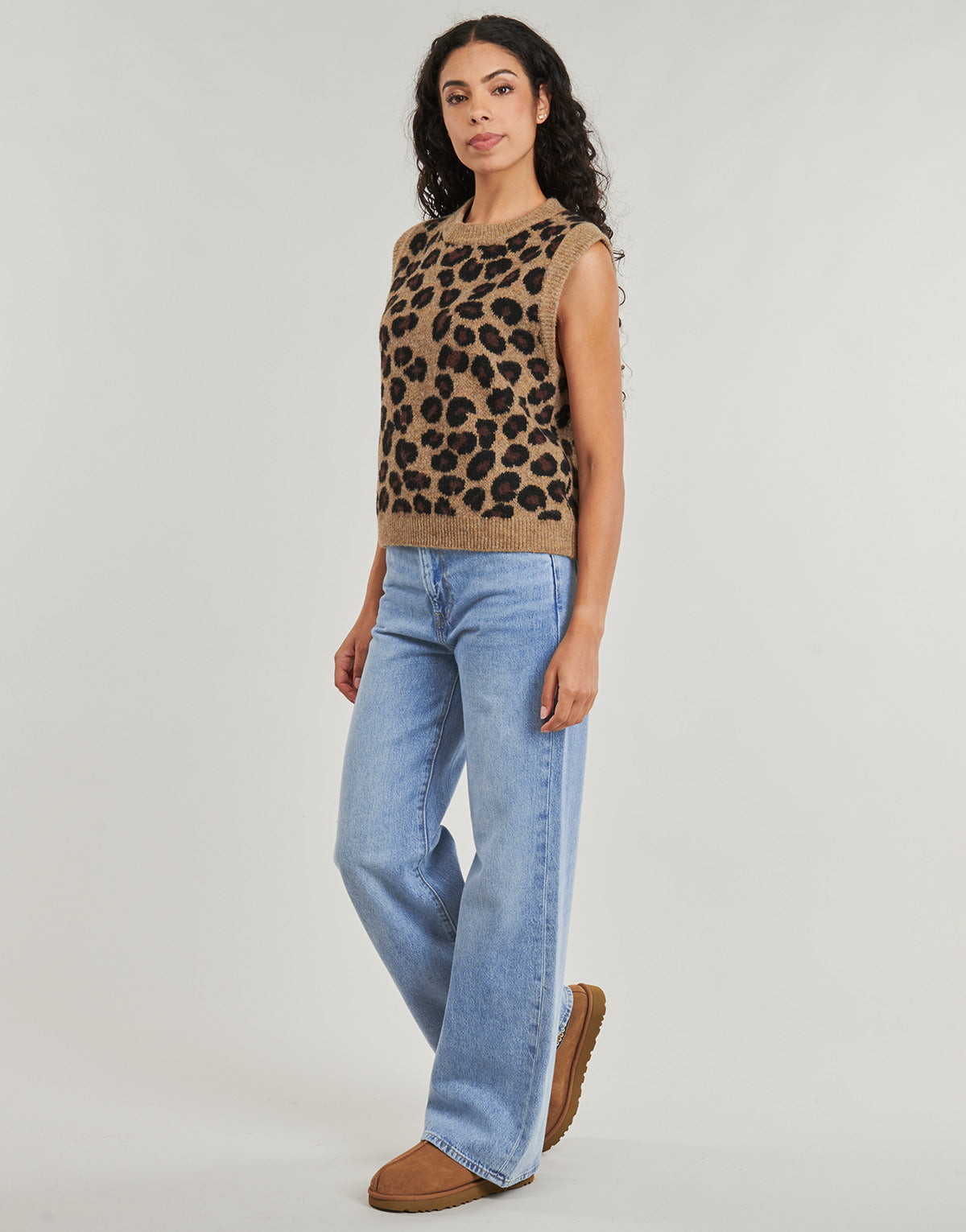 Jeans Flare Donna Levis RIBCAGE WIDE LEG H223 Blu