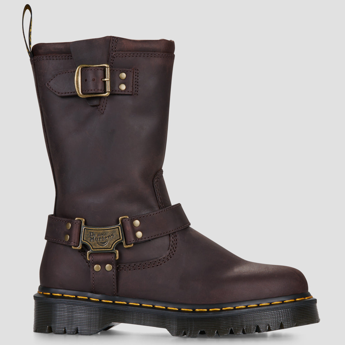 Stivali Donna Dr. Martens  ANISTONE HI PULL ON BOOT  Marrone