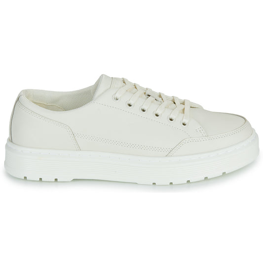 Sneakers Uomo Dr. Martens Brookline 6 Eye 6 Eye Shoe Off White Classic Nappa Bianco