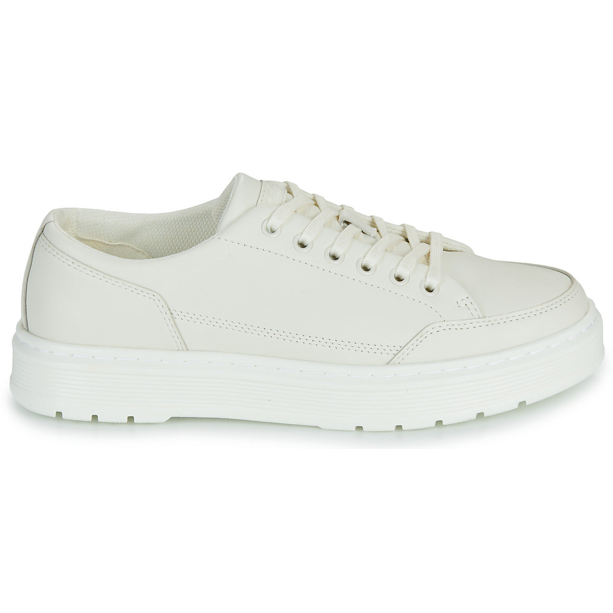 Sneakers Uomo Dr. Martens  Brookline 6 Eye 6 Eye Shoe Off White Classic Nappa  Bianco
