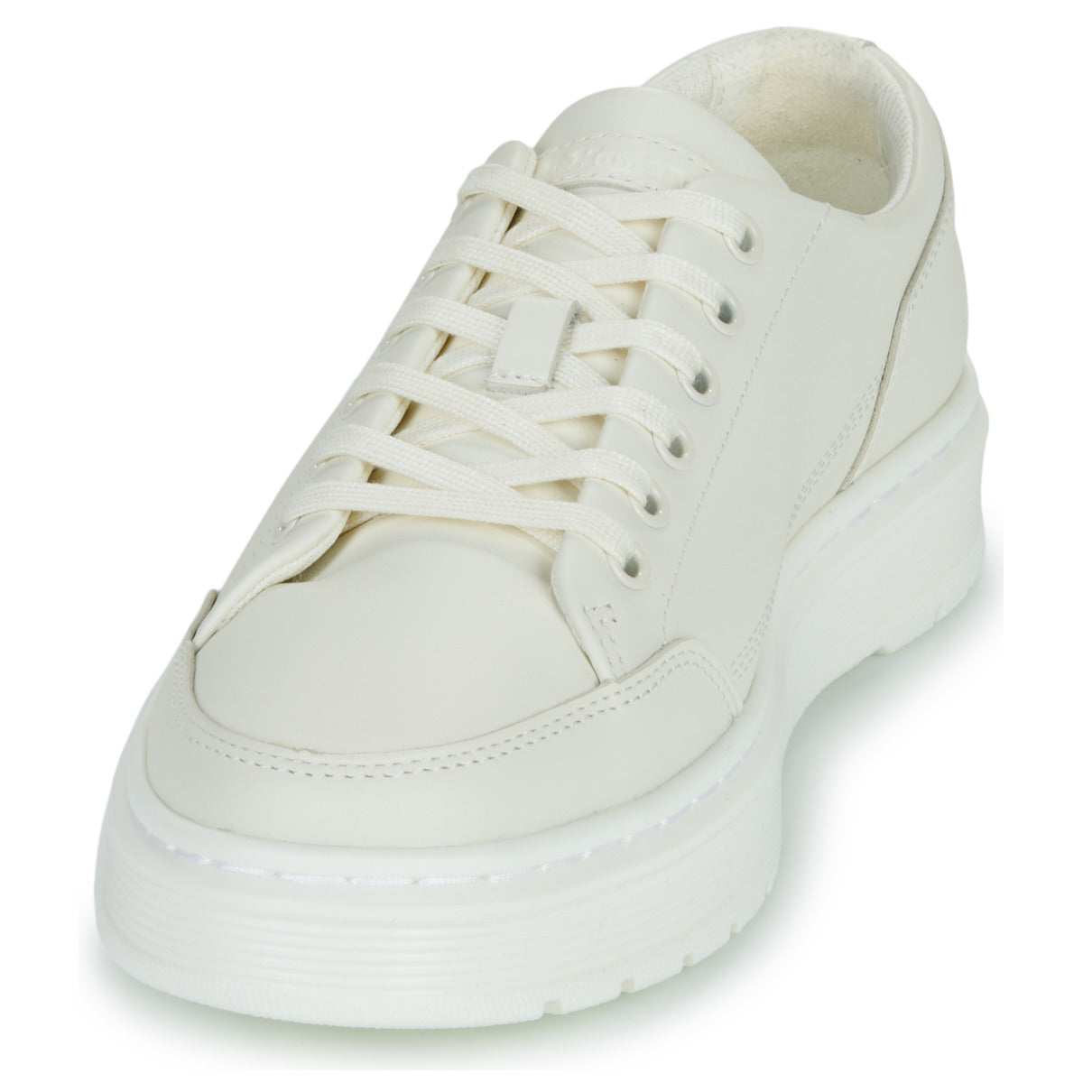 Sneakers Uomo Dr. Martens Brookline 6 Eye 6 Eye Shoe Off White Classic Nappa Bianco