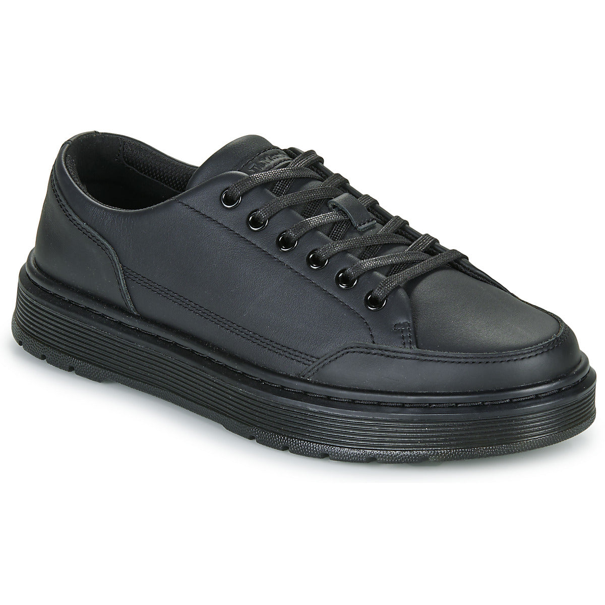 Sneakers Uomo Dr. Martens  Brookline 6 Eye 6 Eye Shoe Black Classic Nappa  Nero