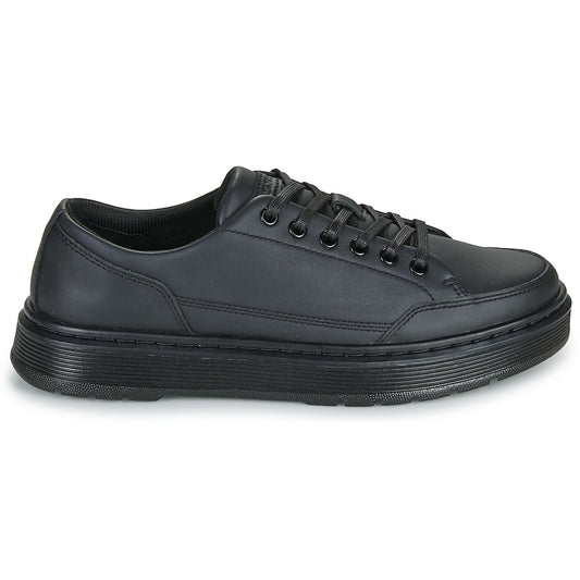 Sneakers Uomo Dr. Martens Brookline 6 Eye 6 Eye Shoe Black Classic Nappa Nero