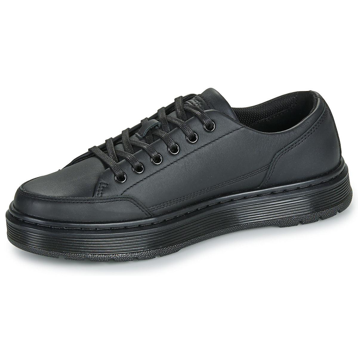 Sneakers Uomo Dr. Martens Brookline 6 Eye 6 Eye Shoe Black Classic Nappa Nero