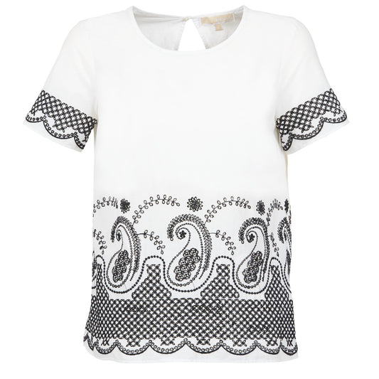 Camicetta Donna MICHAEL Michael Kors MS64KTX4AB Bianco
