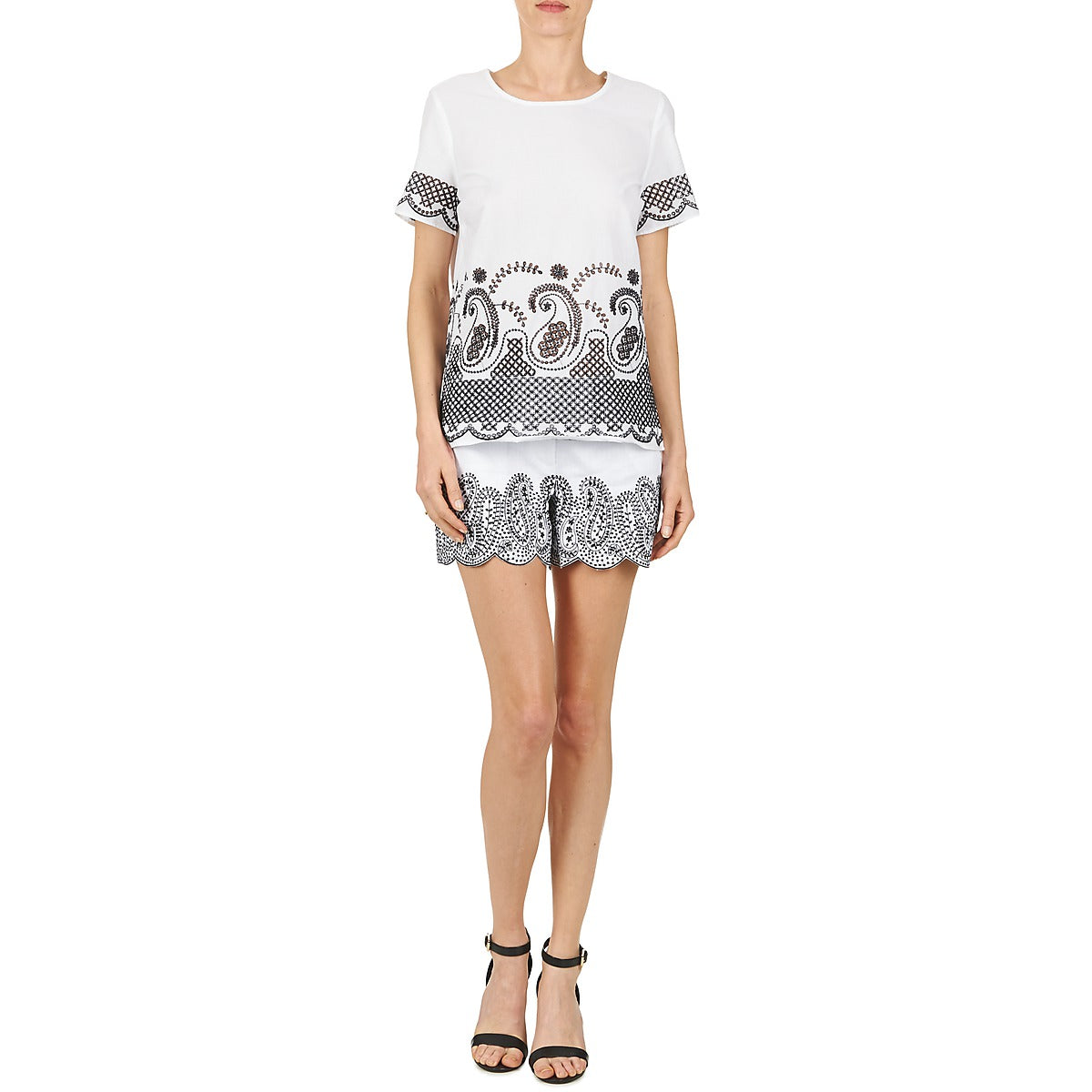 Camicetta Donna MICHAEL Michael Kors MS64KTX4AB Bianco