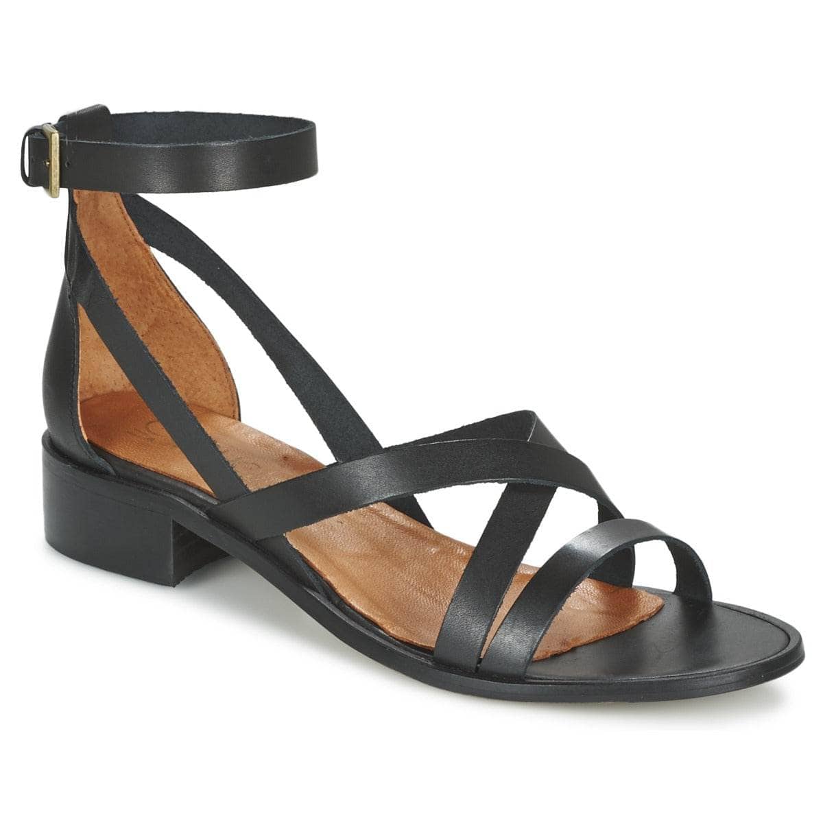 Sandali Donna Casual Attitude COUTIL Nero