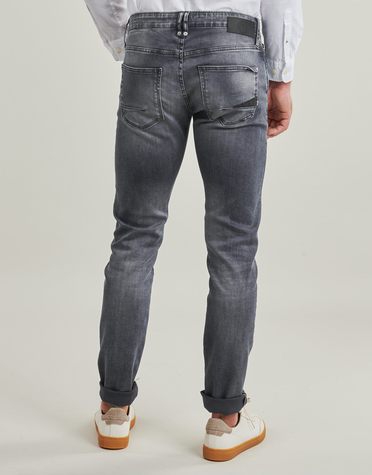 Jeans Slim Uomo Le Temps des Cerises  700/11  Grigio