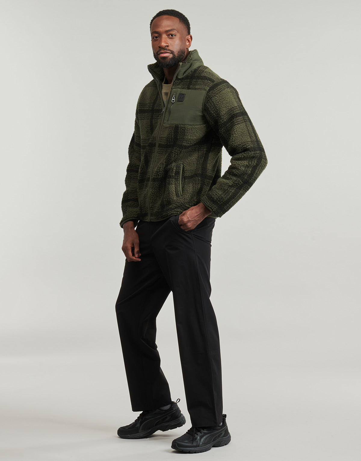 Felpa Uomo Le Temps des Cerises  CERAL  Kaki