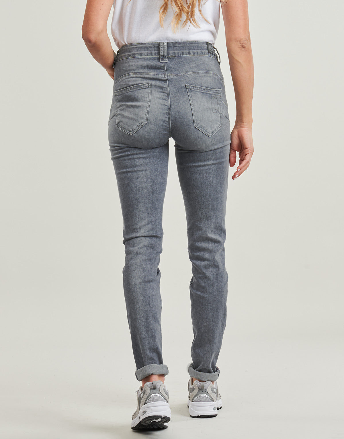 Jeans Slim Donna Le Temps des Cerises  PULPHIGH DJALO  Grigio