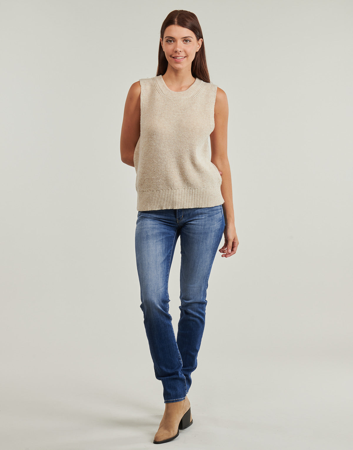 Jeans Donna Le Temps des Cerises PULPHIRE NEDO Blu